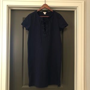 J Crew Womens Dress Navy Size S